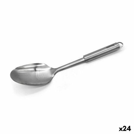 Spoon Quttin Stainless steel 35 x 6,5 x 5 cm (24 Units)