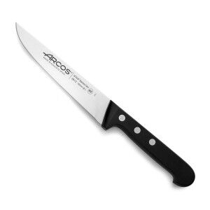 Kitchen Knife Arcos Black Silver Stainless steel |  Knives and cutl...
