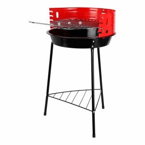 Grill BBQ Collection 33 X 32 X 55 CM Schwarz Rot |  Grills   | Chef Up