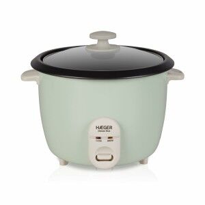 Rice Cooker Haeger RC-18L.002A Green Stainless steel Plastic 50 W