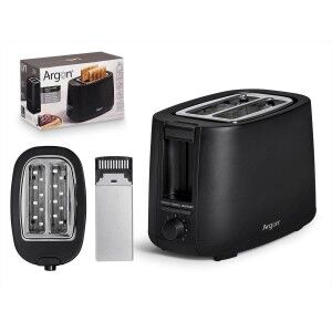 Toaster Argon Schwarz 750 W |  Toaster   | Chef Up