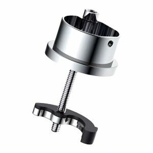 Mischbatterie Verhal serie trazo Silberfarben Edelstahl C-Form