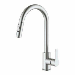 Mixer Tap Verhal miño Silver Stainless steel C-shaped |  Taps   | C...