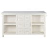 Occasional Furniture Home ESPRIT White 168 x 76 x 92 cm