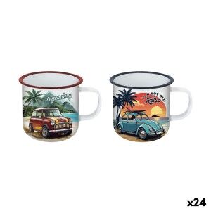 Henkelbecher Privilege PRIVILEGE 350 ml Emaillierter Edelstahl (24 Stück)