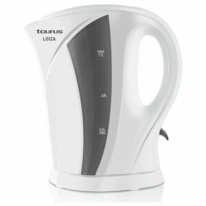 Kettle Taurus White Plastic 2200 W 1,7 L |  Kettles   | Chef Up