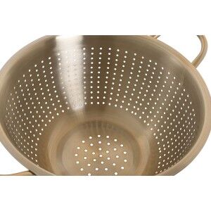 Drainer Home ESPRIT Golden Stainless steel Aluminium 24 x 24 x 19 cm