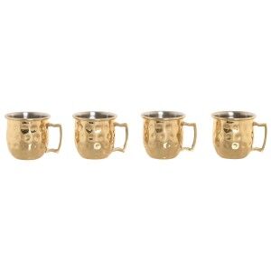 4 Piece Mug Set Home ESPRIT Golden Loft