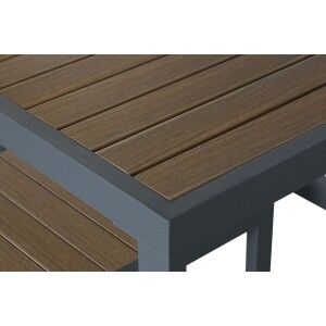 Meuble de cuisine Home ESPRIT Gris Naturel 127 x 100 x 90 cm 127 x 100 x 95 cm