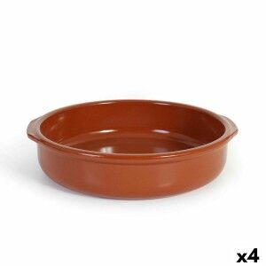 Saucepan Azofra Baked clay 31 x 29,5 x 7,5 cm (4 Units) |  Pans and...