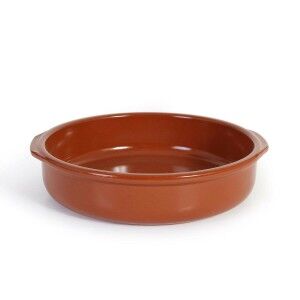 Saucepan Azofra Baked clay 31 x 29,5 x 7,5 cm (4 Units) |  Pans and...