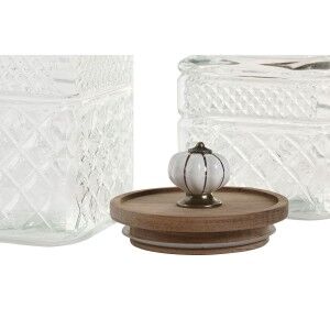 3 Tubs Home ESPRIT Transparent Natural 1,8 L 3 Pieces |  Lunch boxe...