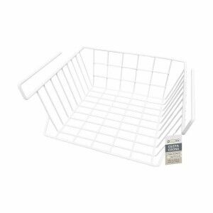 Basket for Kitchen Shelf Confortime White 29 x 27 x 15 cm (12 Units...