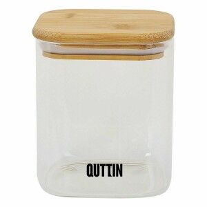 Jar Quttin Bamboo Squared 780 ml (12 Units) |  Lunch boxes, food co...