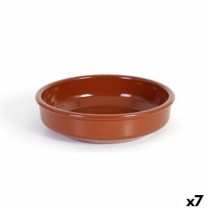Saucepan Azofra Baked clay 23 x 23 x 5,5 cm (7 Units) |  Pans and c...