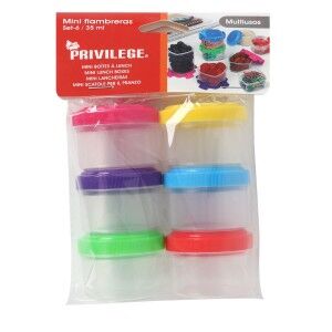 Set of lunch boxes Privilege 35 ml Ø 4,5 x 3 cm 6 Pieces (24 Units)...