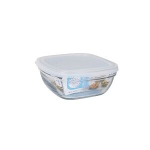 Lunch box Duralex White Transparent 610 ml (12 Units)