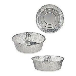 Set of trays Kinvara Silver Aluminium 25 x 8 x 25 cm |  Plates, pla...