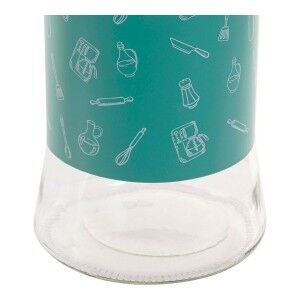 Tin DKD Home Decor Green 11 x 11 x 18 cm