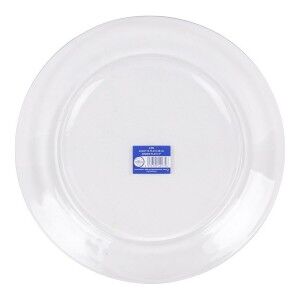 Flat Plate Duralex Lys Transparent Ø 28 x 28 x 2,5 cm |  Plates, pl...