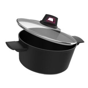 Casserole with lid Taurus KCK4024 Black 4,5 L