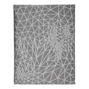 Tischdecke Kinvara BABEL GRIS 48 Weiß Grau Jacquard