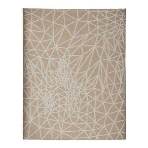 Tischdecke Kinvara Weiß Beige Jacquard
