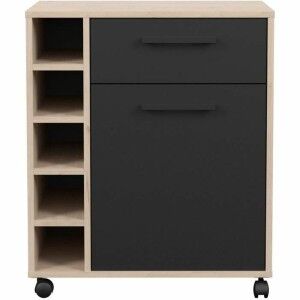 Kitchen furniture Parisot Black Oak 60 x 40,3 x 71 cm |  Aménagemen...