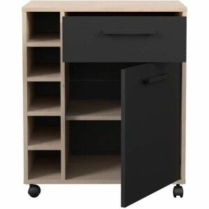 Kitchen furniture Parisot Black Oak 60 x 40,3 x 71 cm |  Aménagemen...