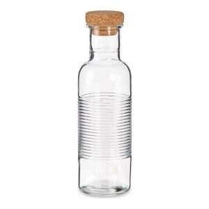 Bottle Pasabahce Hoop Transparent Natural Cork Glass 1,07 L |  Glas...
