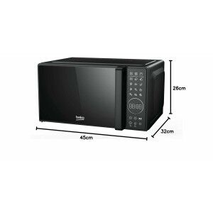 Microwave with Grill BEKO MGC20130BFB 20L Black 1000 W |  Microwave...