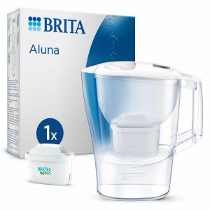 Filter jug Brita ALUNA BLANCA White Transparent Plastic 2,4 L |  Gl...