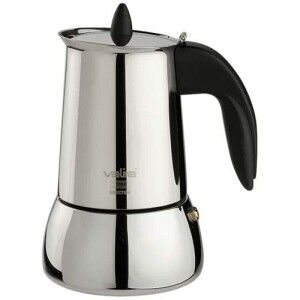 Italian Coffee Pot Valira ISABELLA 10T Steel 10 Cups |  Coffee Make...
