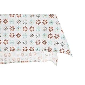 Tablecloth and napkins DKD Home Decor 2 Units 150 x 150 x 0,5 cm Gr...