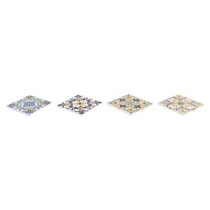 Coasters DKD Home Decor Tile 4 Units (10,8 x 10,8 x 0,7 cm)