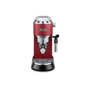 Cafetière with Plunger DeLonghi 0132106169 Stainless steel Red 1 L ...