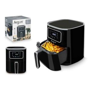 Heißluftfritteuse Argon Schwarz 1450 W 4,5 L