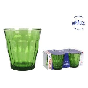 Set of glasses Duralex Picardie Green 310 ml (4 Units) |  Glasses, ...