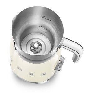 Milk Frother Smeg MFF11CREU Cream 500 W |  Blenders   | Chef Up