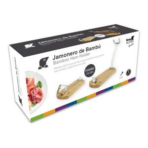 Folding Ham Stand Bamboo (37,5 x 16,5 cm) |  Hams and ham stands   ...