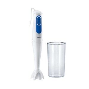 Hand-held Blender Braun MQ 3000 Smoothie White White/Blue 700 W |  ...