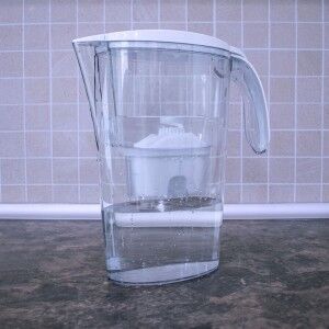 Filter jug TM Electron Transparent Plastic 2,3 L (4 Pieces)
