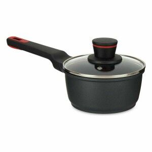 Saucepan with Lid Kinvara Black Metal Aluminium Bakelite Cast aluminium Ø 16 cm 17,1 x 14 x 35,2 cm (6 Units)