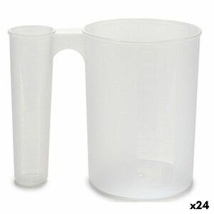 Measuring Jug Gondol Plastic 1,2 L Double (24 Units)