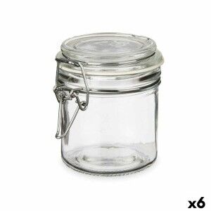 Jar Vivalto Transparent 250 ml (6 Units)