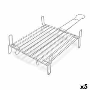 Grill La Dehesa Zinc plated steel 30 x 30 cm 32 x 16,5 x 57,5 cm Do...