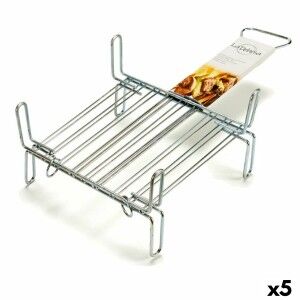 Grill La Dehesa Zinc plated steel 25 x 25 cm 26,3 x 16,5 x 52 cm Do...