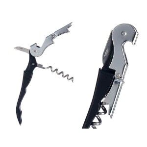 Corkscrew Kinvara Stainless steel Plastic 5 x 1,3 x 2,2 cm 12 x 1,3 x 2,5 cm (12 Units)