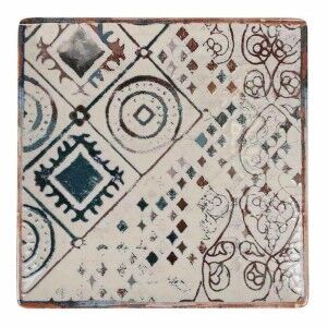 Dessertteller La Mediterránea Grecia Porzellan 18 x 18 x 2 cm (12 S...