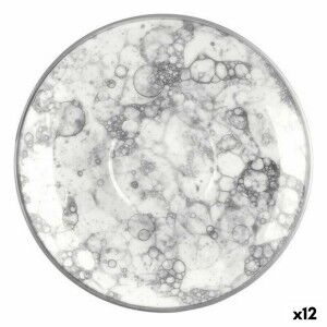 Plate Viejo Valle Gourmet Porcelain Coffee 13 x 13 x 2 cm (12 Units...